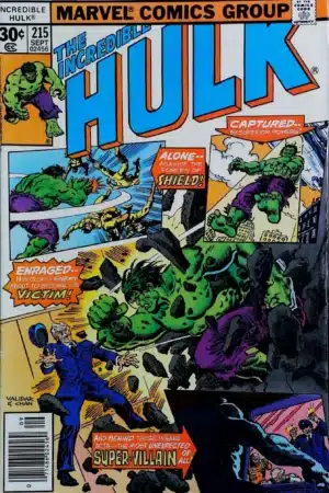 INCREDIBLE HULK (1968) #215 Marvel lecubeacomics.com