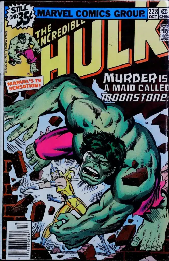 Incredible Hulk #228, vue de l'exemplaire