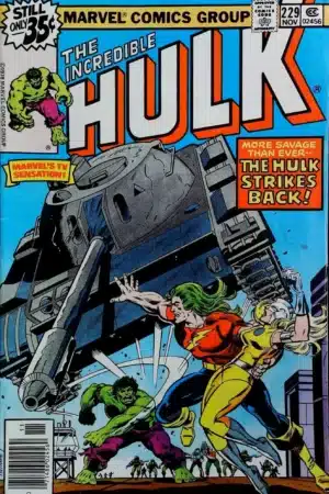 INCREDIBLE HULK (1968) #229 Marvel lecubeacomics.com