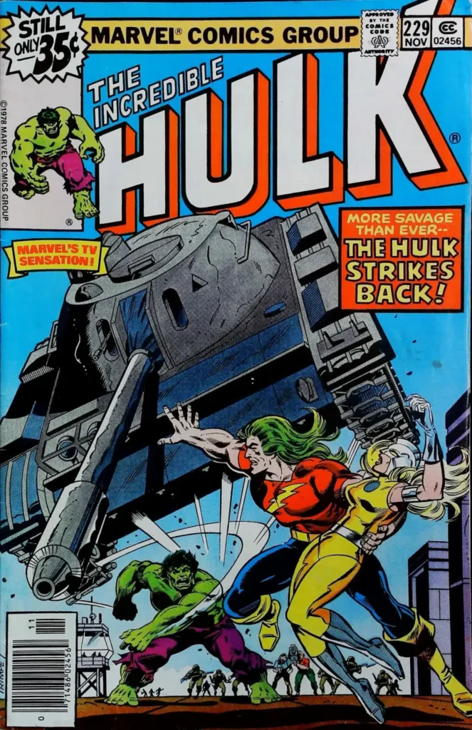 Incredible Hulk #229, vue de l'exemplaire