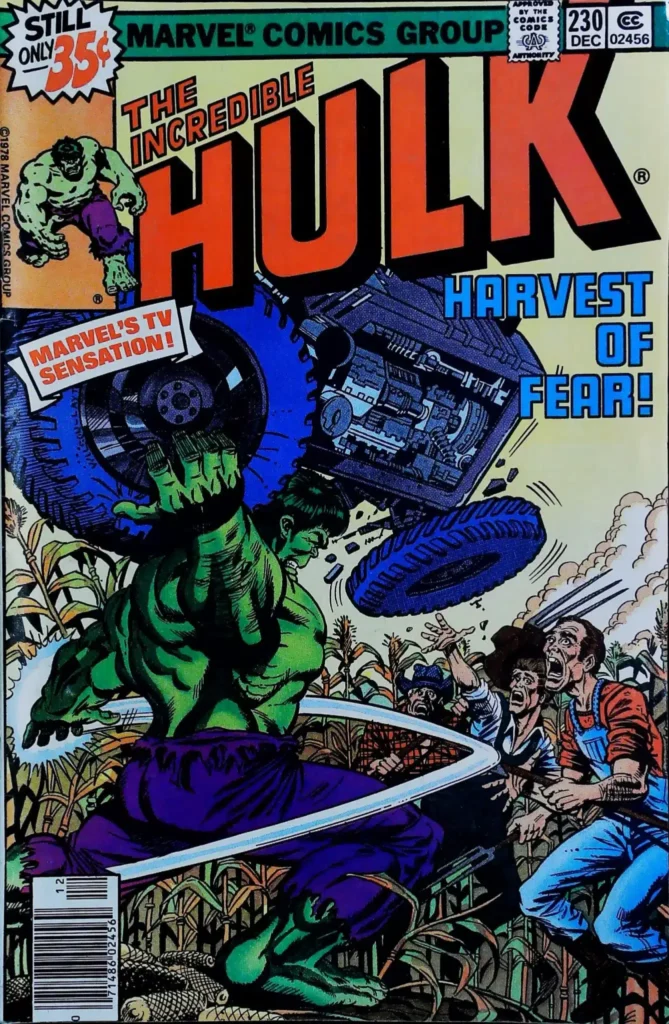 Incredible Hulk #230, vue de l'exemplaire