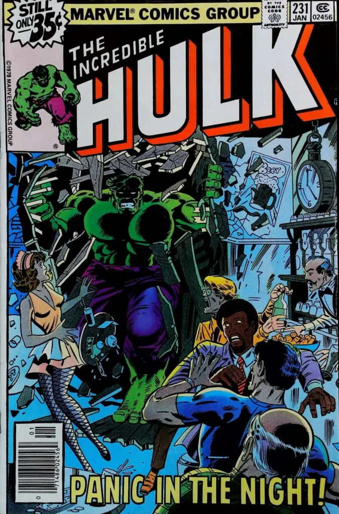 Incredible Hulk #231, vue de l'exemplaire