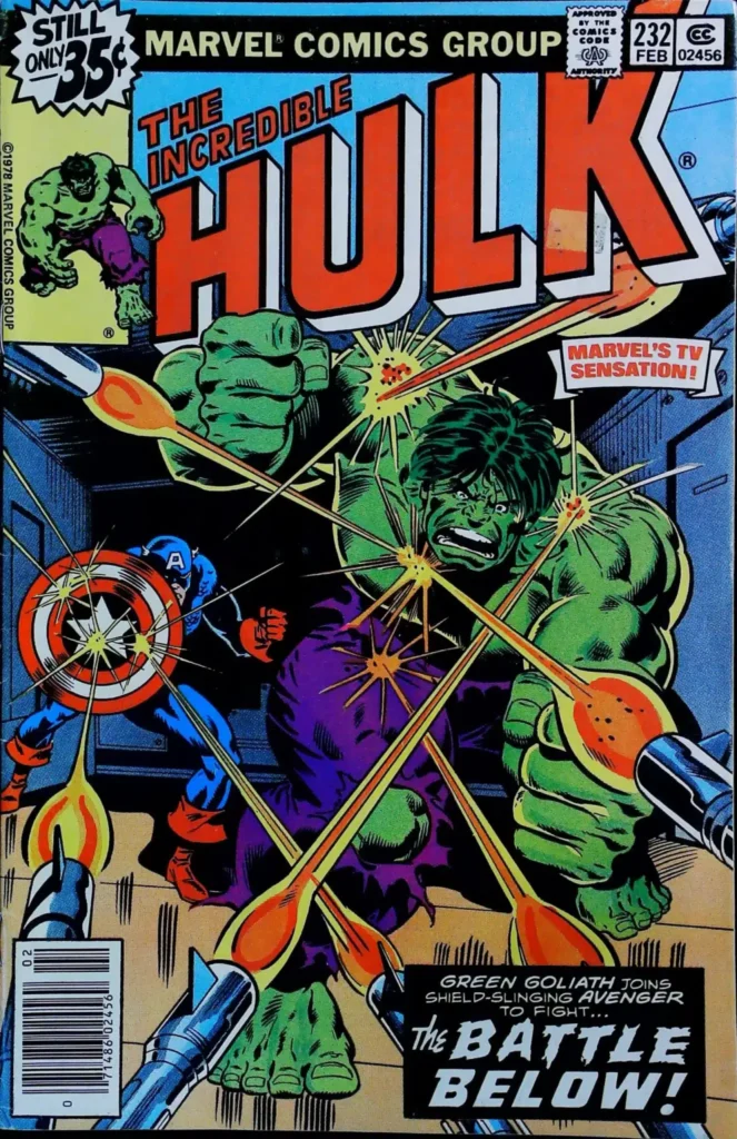 Incredible Hulk #232, vue de l'exemplaire