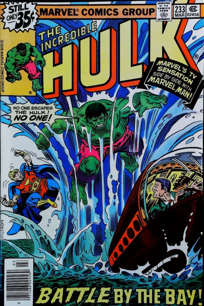 Incredible Hulk #233, vue de l'exemplaire