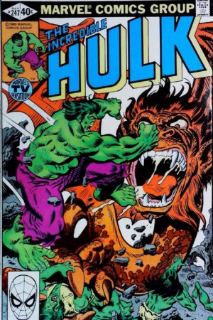 INCREDIBLE HULK (1968) #247 Marvel lecubeacomics.com