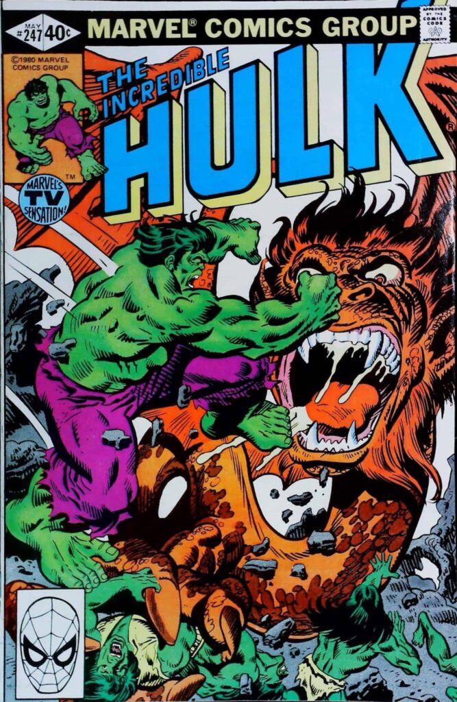 Incredible Hulk #247, vue de l'exemplaire
