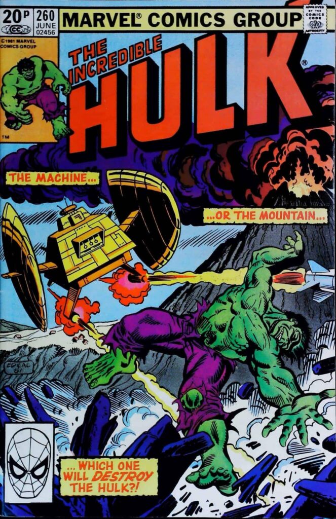 Incredible Hulk #260, vue de l'exemplaire