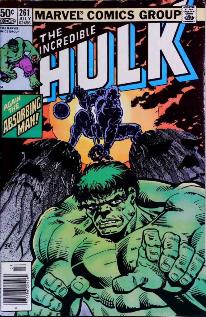 Incredible Hulk #261, vue de l'exemplaire