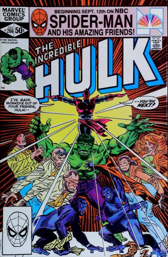 Incredible Hulk #266, vue de l'exemplaire