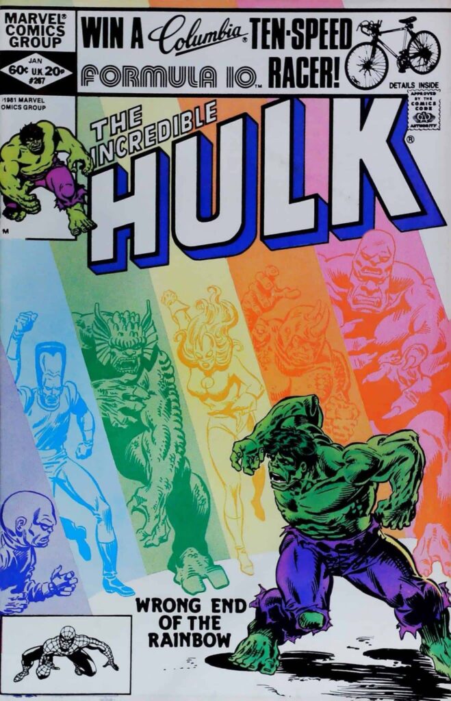 Incredible Hulk #267, vue de l'exemplaire
