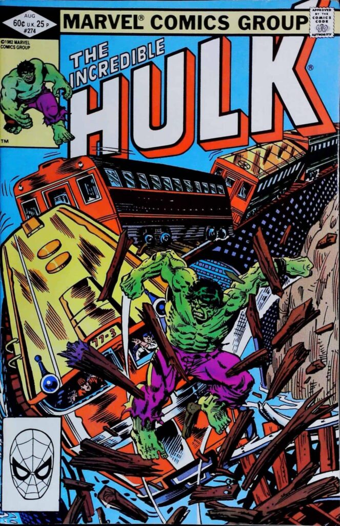 Incredible Hulk #274, vue de l'exemplaire