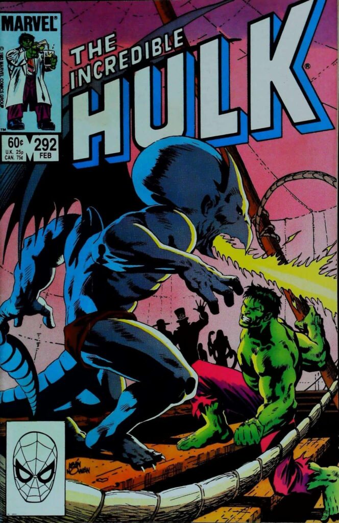 Incredible Hulk #292, vue de l'exemplaire
