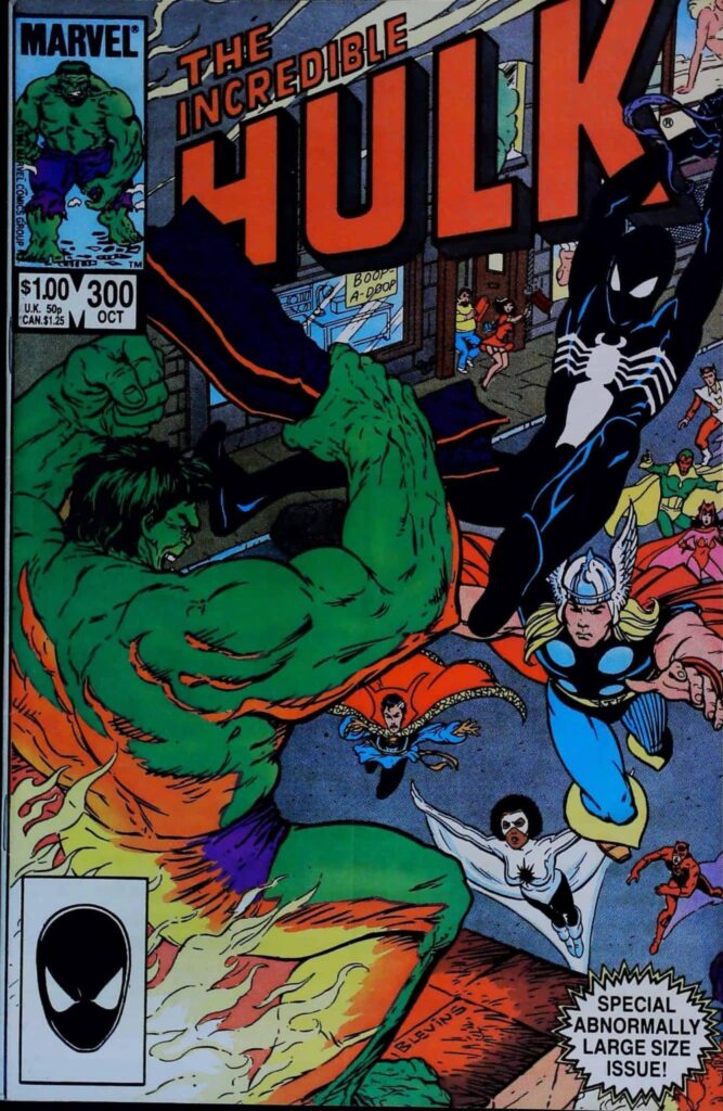 Incredible Hulk #300, vue de l'exemplaire