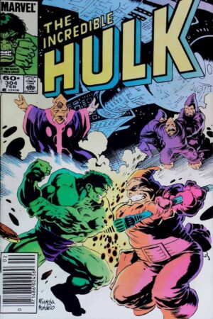 INCREDIBLE HULK (1968) #304 Marvel lecubeacomics.com