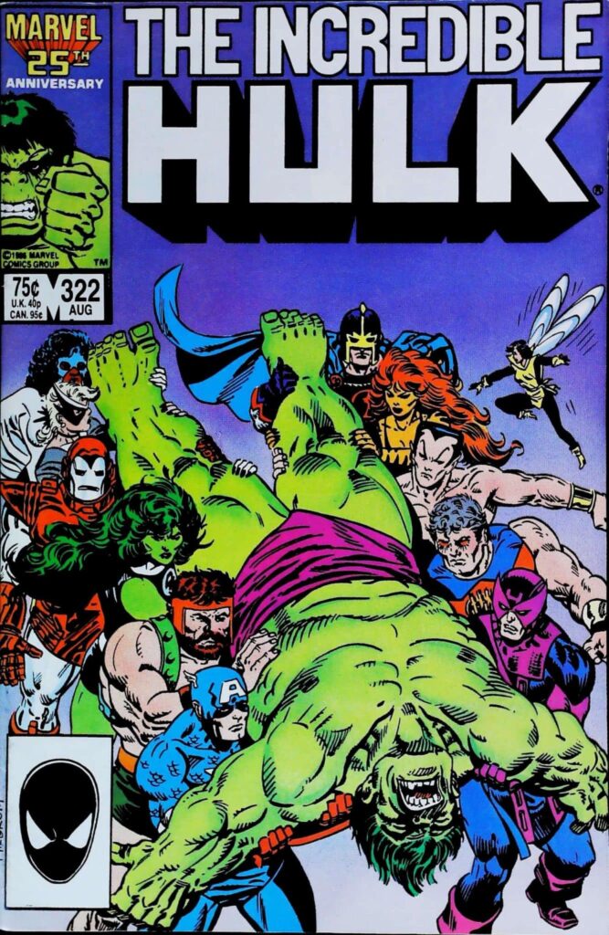 Incredible Hulk #322, vue de l'exemplaire