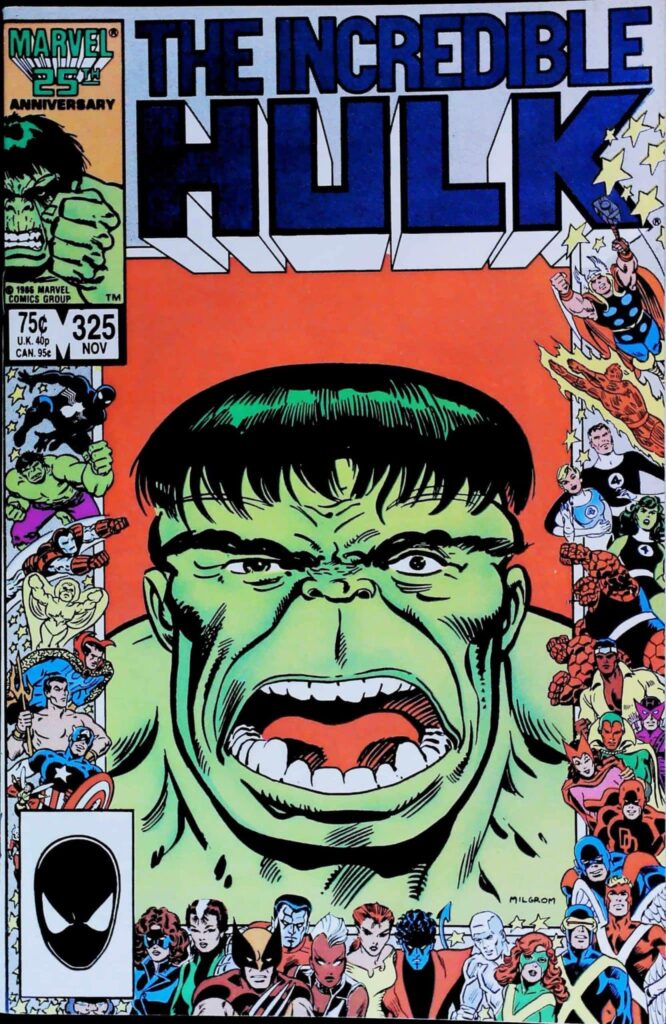 Incredible Hulk #325, vue de l'exemplaire