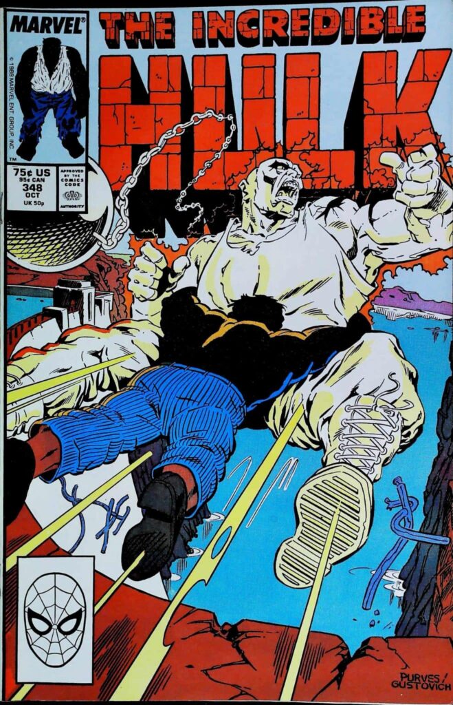 Incredible Hulk #348, exemplaire VF 8.0, recto