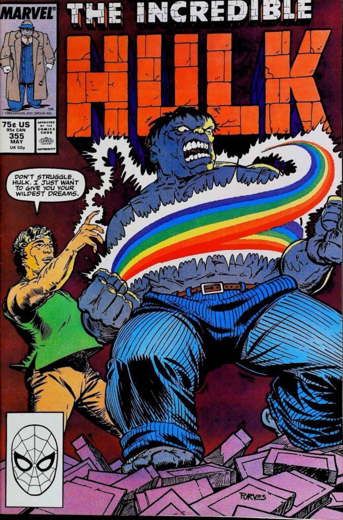 Incredible Hulk #355, vue de l'exemplaire