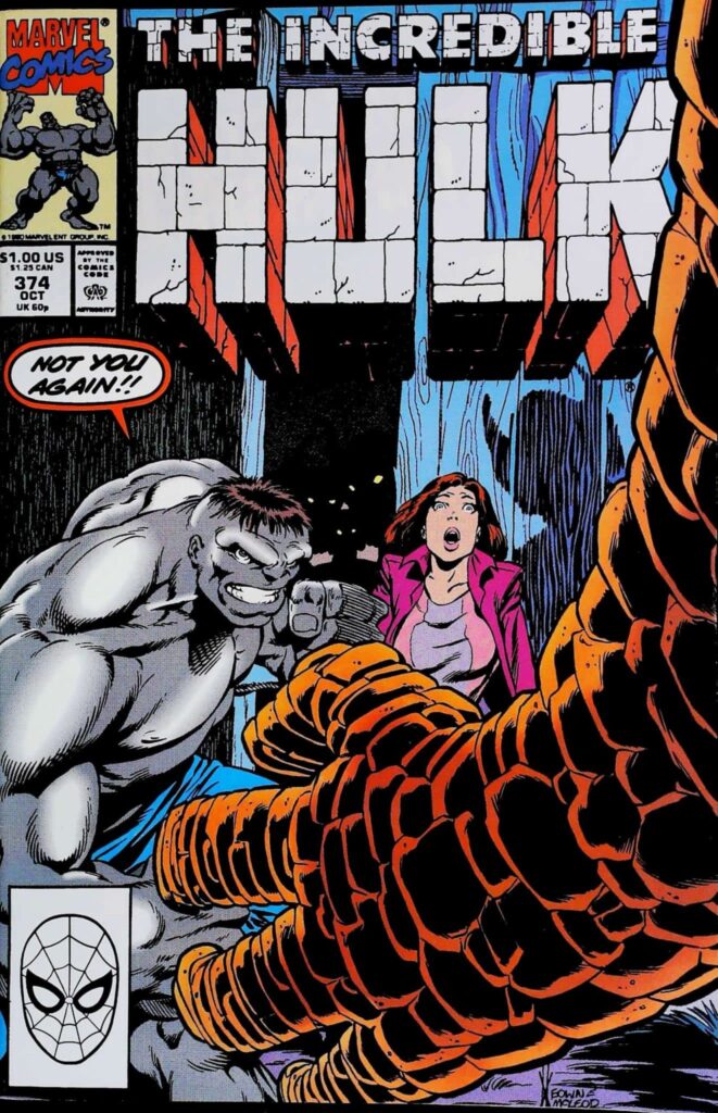 Incredible Hulk #374, vue de l'exemplaire