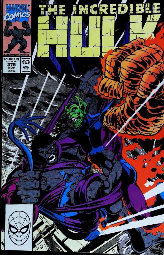 Incredible Hulk #375, vue de l'exemplaire