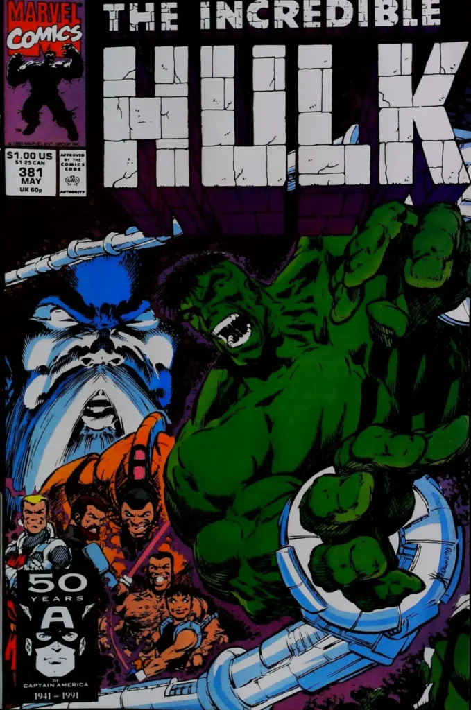 Incredible Hulk #381, vue de l'exemplaire