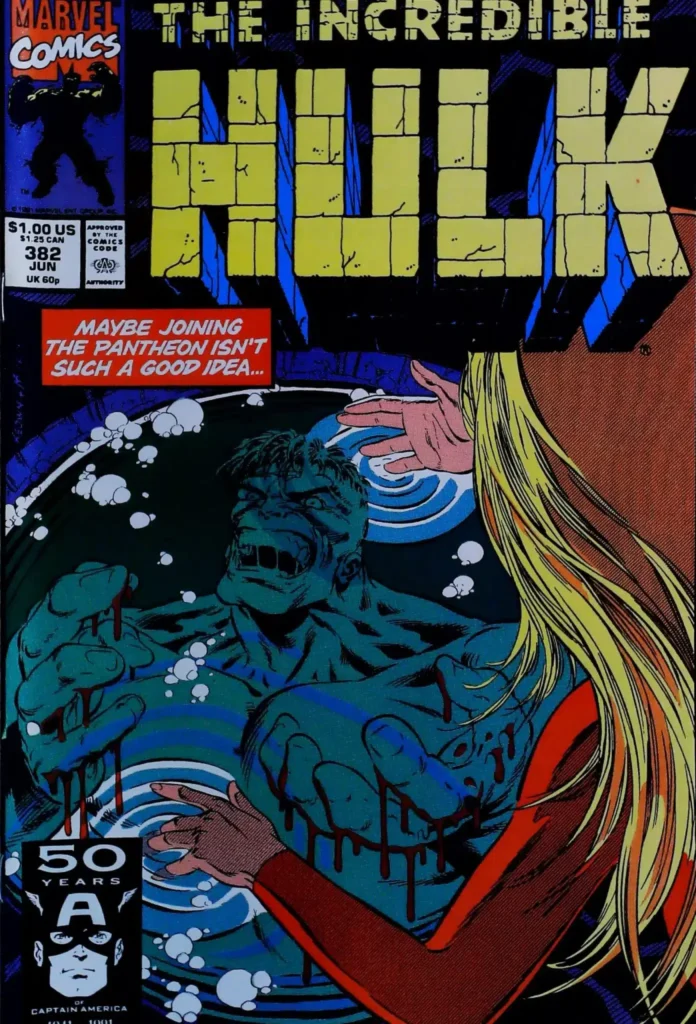 Incredible Hulk #382, vue de l'exemplaire