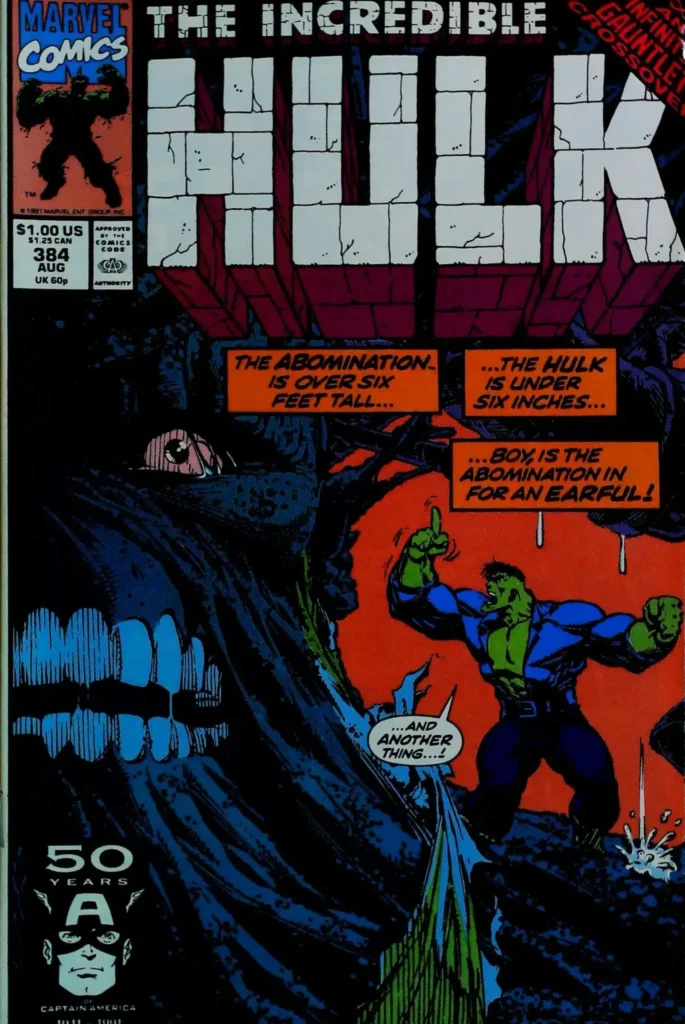 Incredible Hulk #384, vue de l'exemplaire