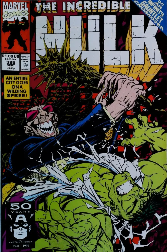 Incredible Hulk #385, vue de l'exemplaire