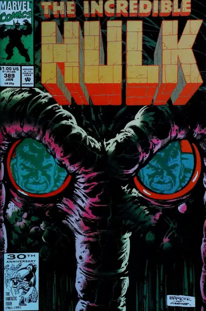 Incredible Hulk #389, vue de l'exemplaire
