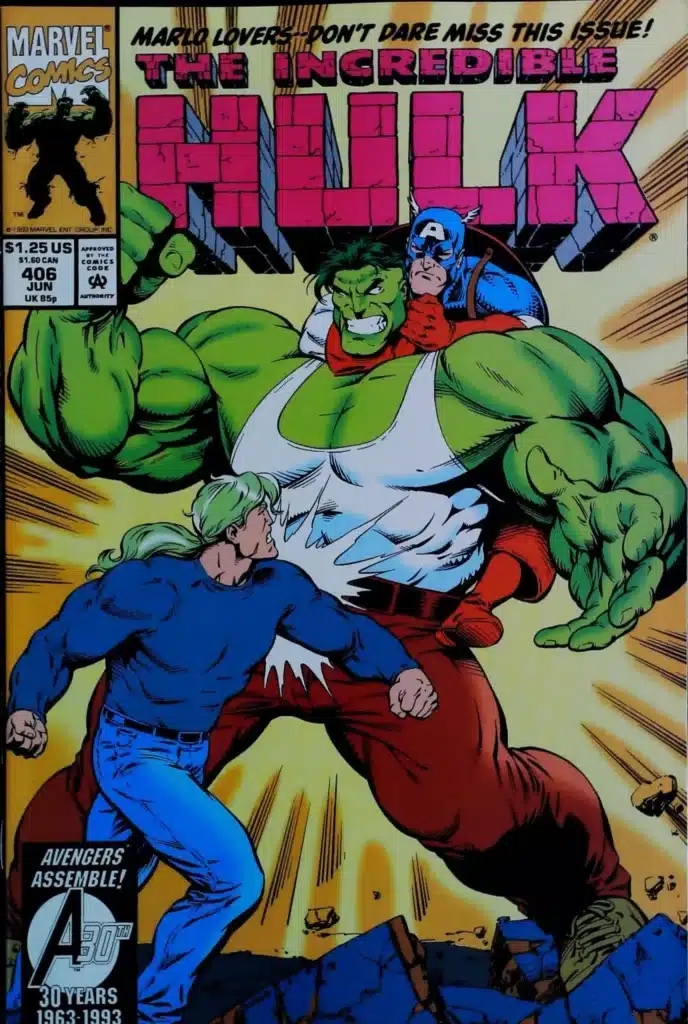 Incredible Hulk #406, vue de l'exemplaire