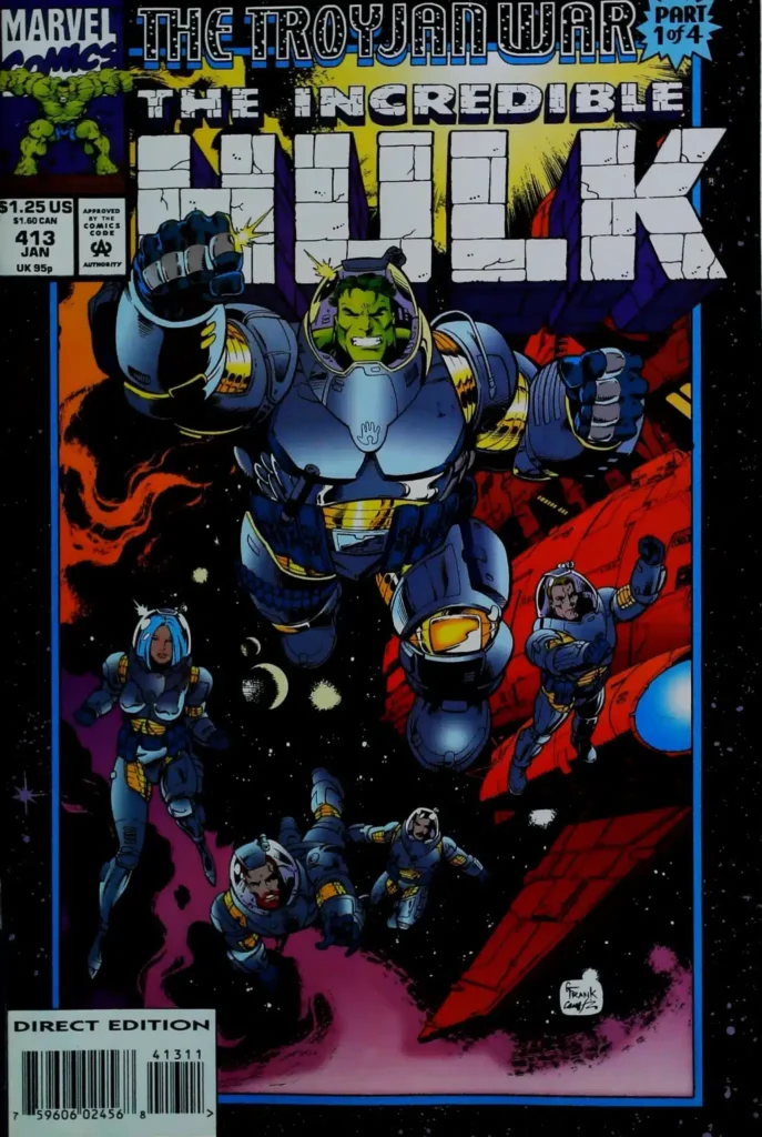 Incredible Hulk #413, vue de l'exemplaire