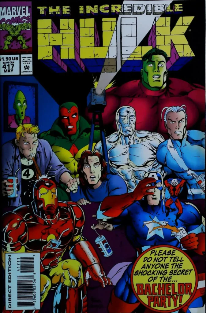Incredible Hulk #417, vue de l'exemplaire
