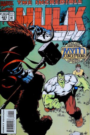 INCREDIBLE HULK (1968) #421 Marvel lecubeacomics.com