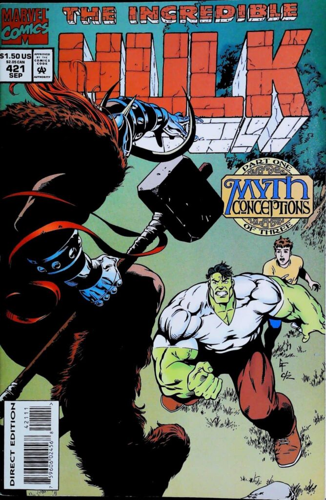 Incredible Hulk #421, vue de l'exemplaire