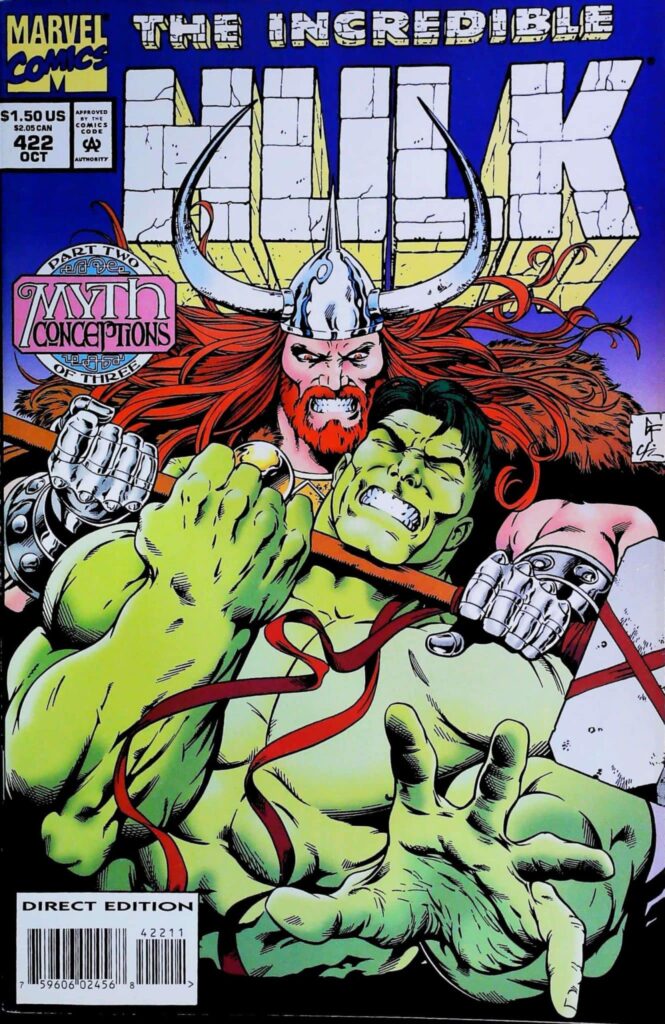 Incredible Hulk #422, vue de l'exemplaire