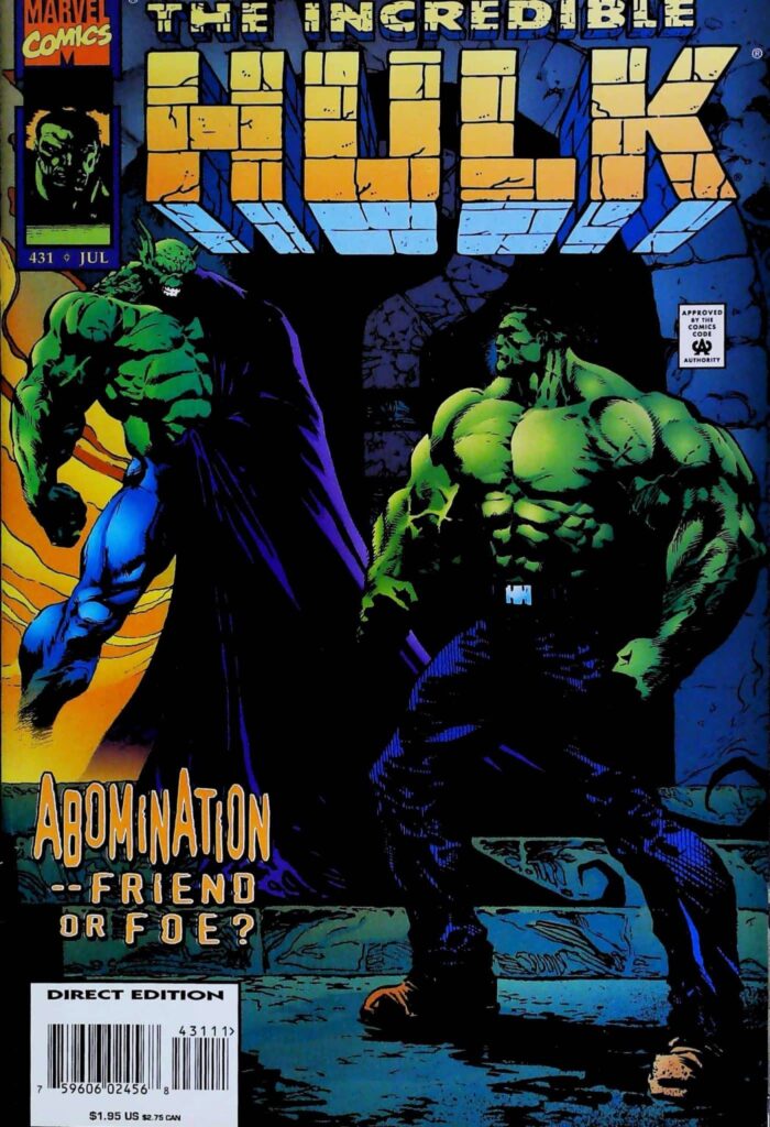 Incredible Hulk #431, vue de l'exemplaire