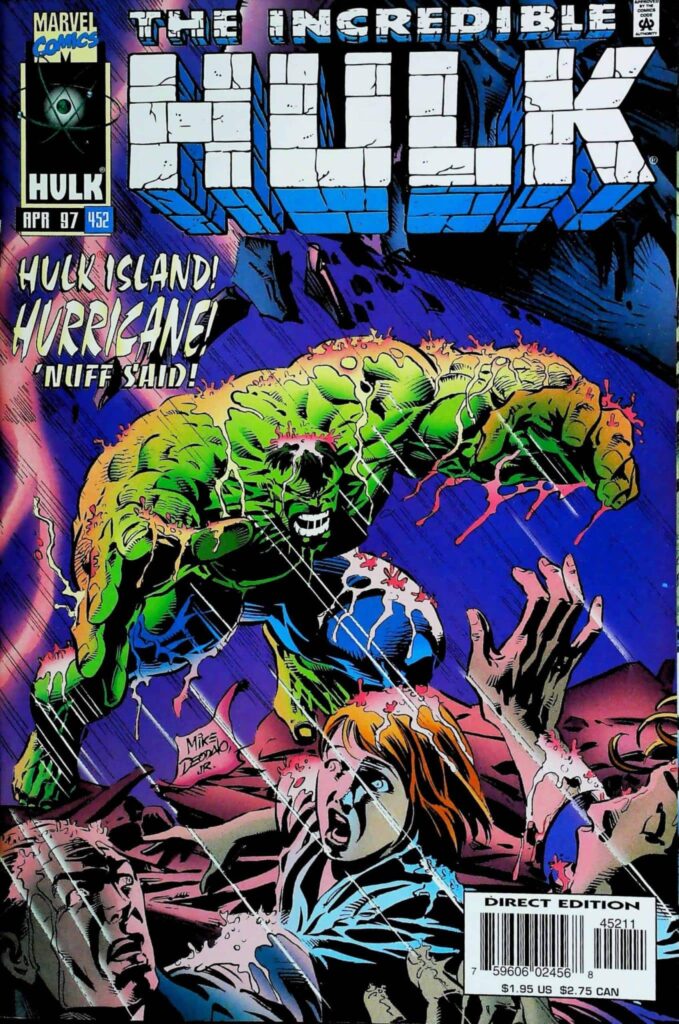 Incredible Hulk #452, vue de l'exemplaire