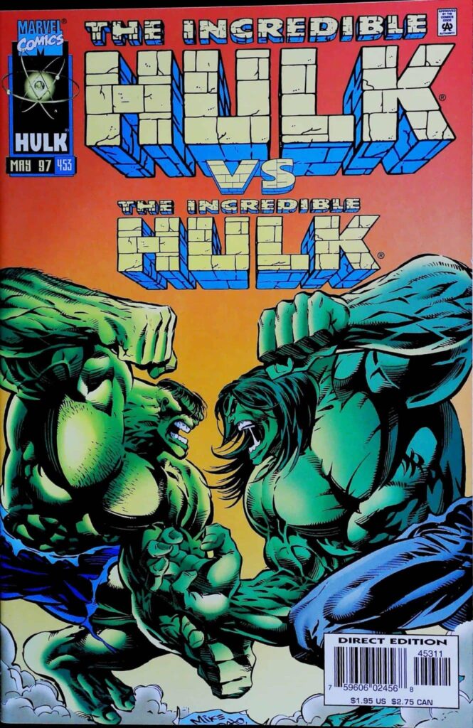 Incredible Hulk #453, vue de l'exemplaire