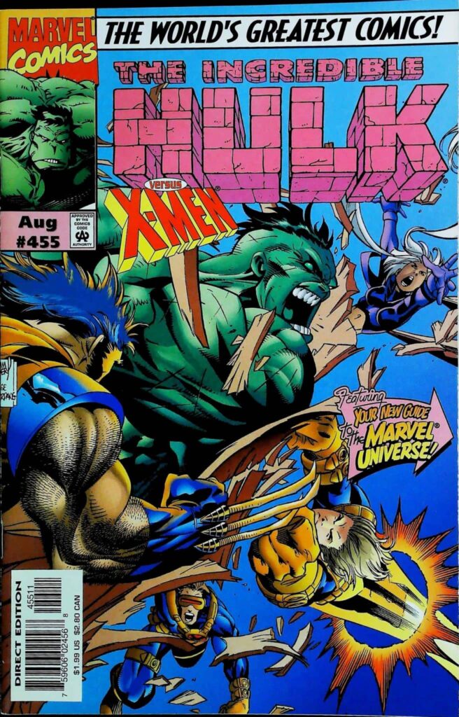Incredible Hulk #455, vue de l'exemplaire