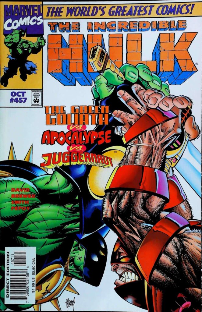 Incredible Hulk #457, vue de l'exemplaire