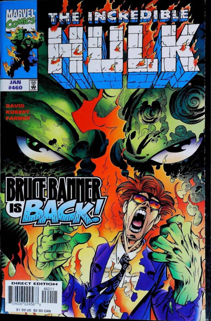 Incredible Hulk #460, vue de l'exemplaire