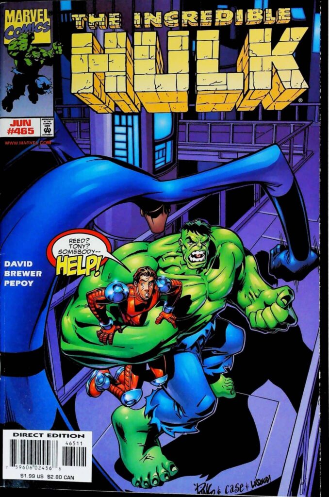 Incredible Hulk #465, vue de l'exemplaire
