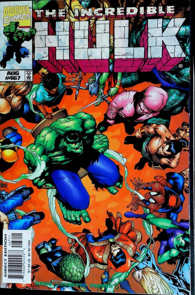 Incredible Hulk #467, vue de l'exemplaire