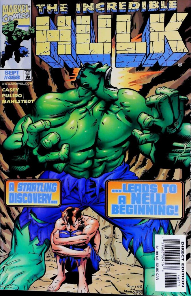 Incredible Hulk #468, vue de l'exemplaire