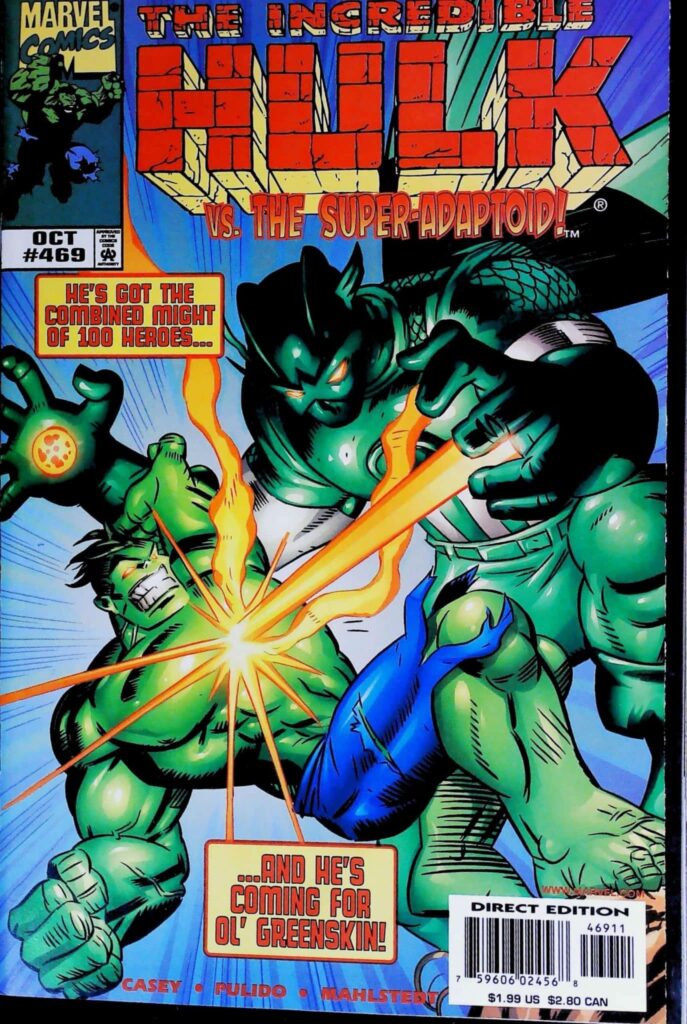 Incredible Hulk #469, vue de l'exemplaire