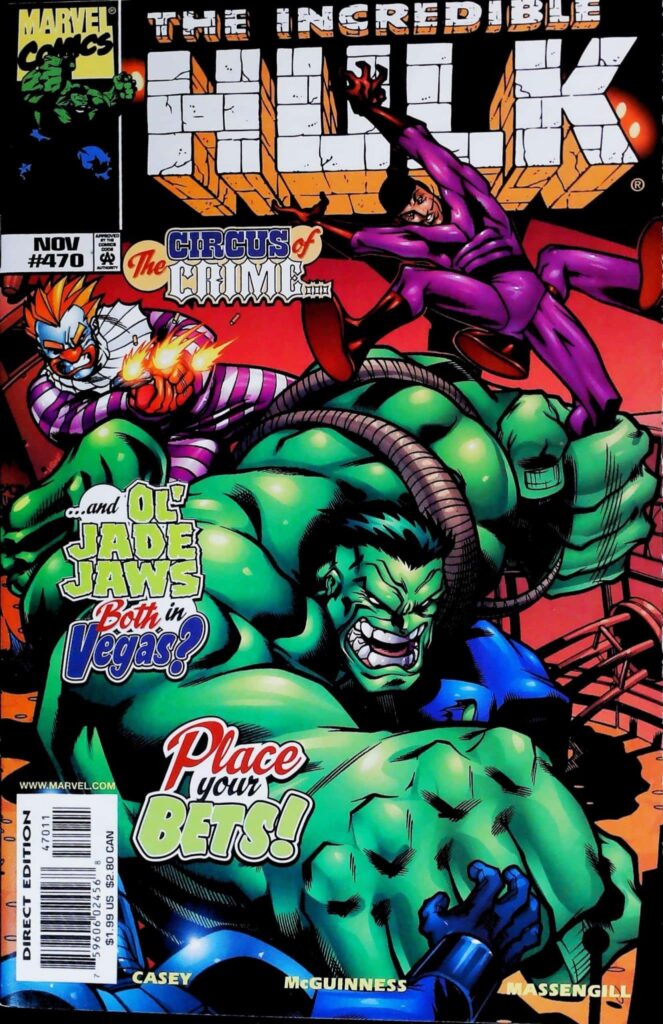 Incredible Hulk #470, vue de l'exemplaire