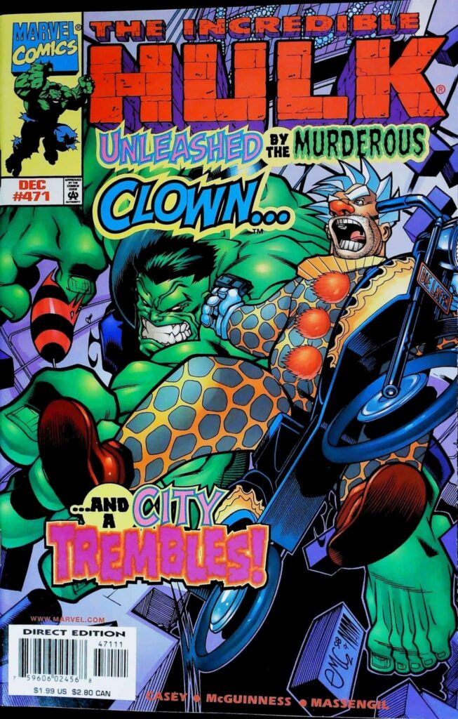 Incredible Hulk #471, vue de l'exemplaire