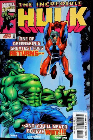 INCREDIBLE HULK (1968) #472 Marvel lecubeacomics.com