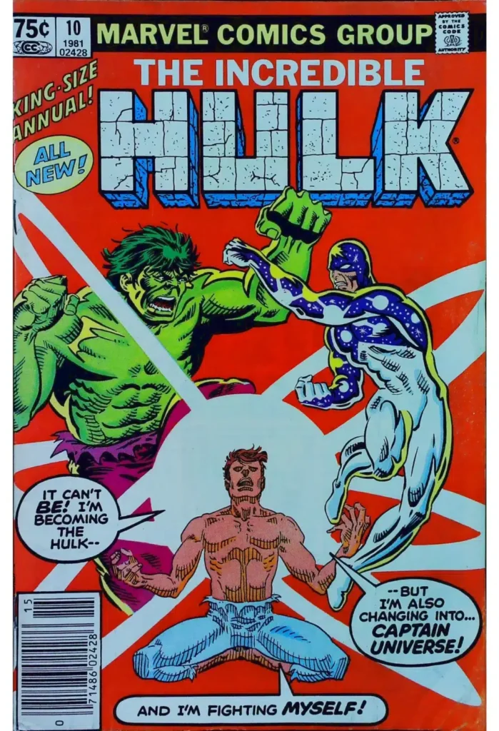 Incredible Hulk Annual #10, vue de l'exemplaire