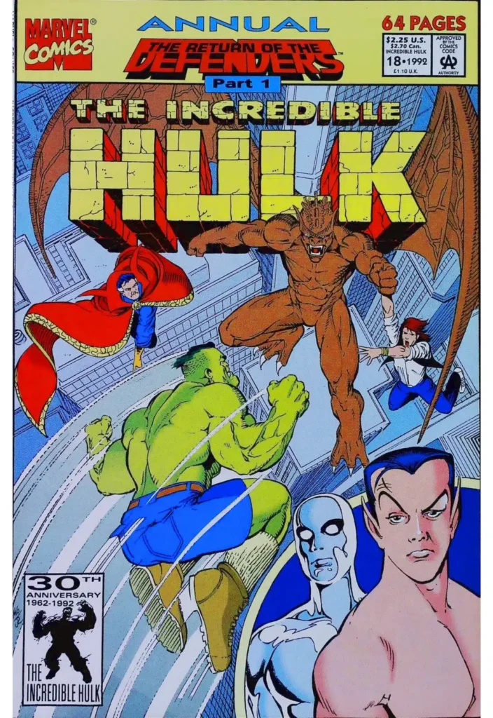Incredible Hulk Annual #18, vue de l'exemplaire